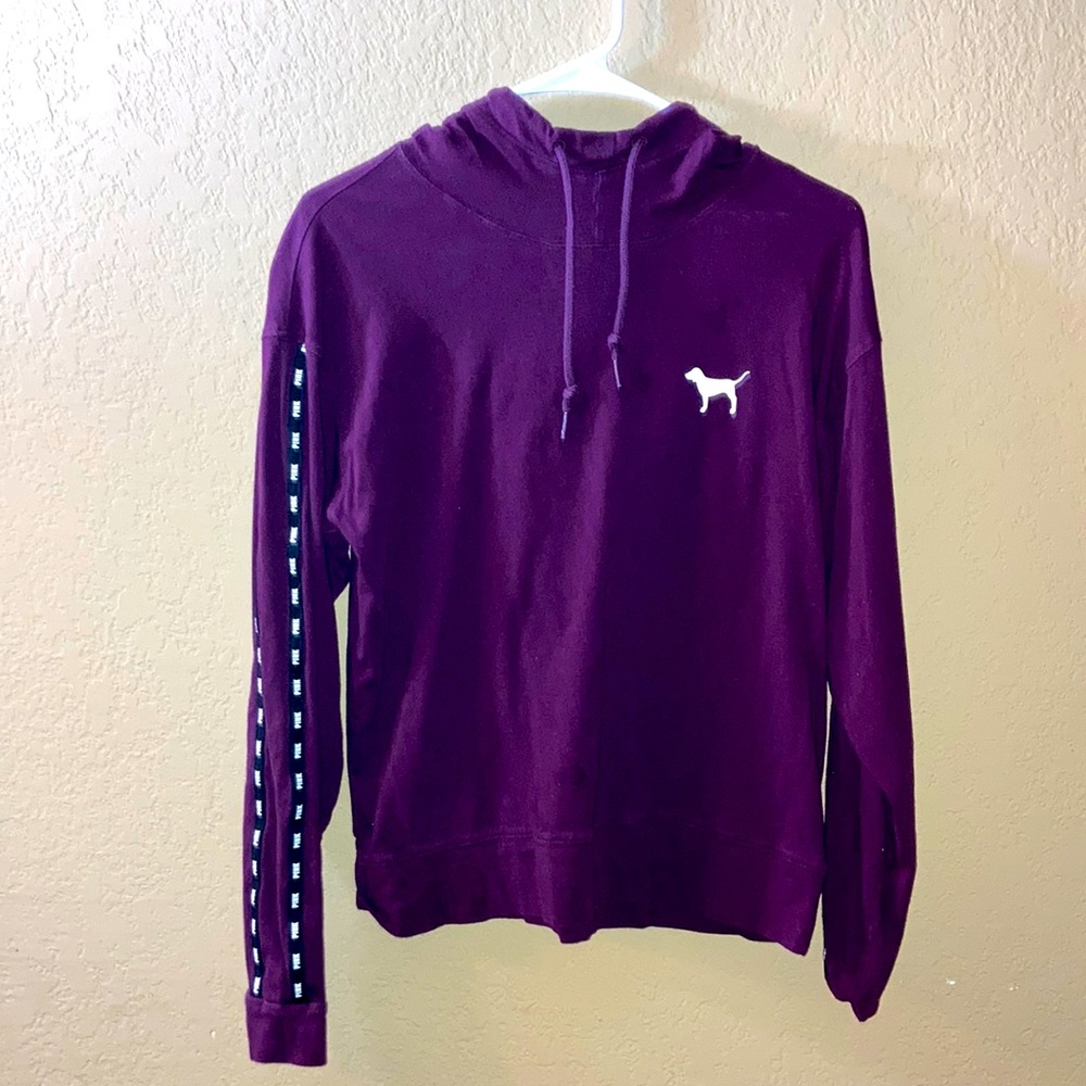 PINK Active Long sleeve Shirt w/ Hood